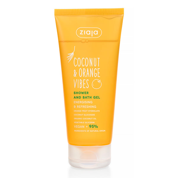 Coconut & Orange Vibes Shower and Bath Gel - Ziaja® USA – Ziaja