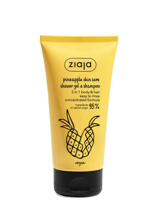 Pineapple shower gel & shampoo 2 in 1 body & hair