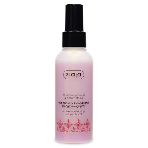 Cashmere Proteins and Amaranth Oil - Duo-Phase hair conditioner spray