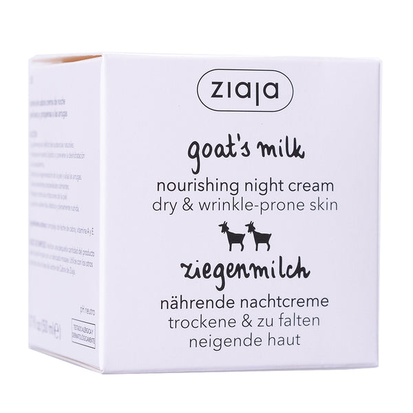 Goat's Milk Night Cream - Ziaja® USA Webstore