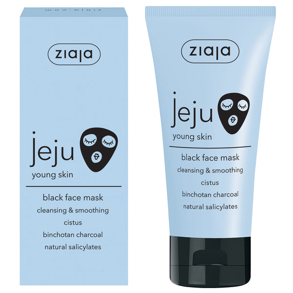 Jeju Cleansing & Smoothing Black Face Mask - Ziaja® USA Webstore Jeju Cleansing & Smoothing Black Face Mask - Ziaja® USA Webstore