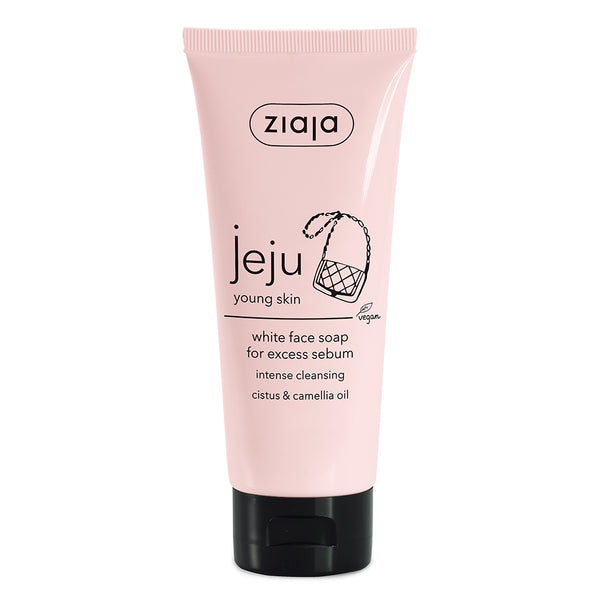 Jeju White Face Soap for Excess Sebum - Ziaja® USA Webstore