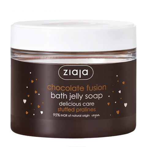 Chocolate Fusion - Bath Jelly Soap - Delicious Skin Care