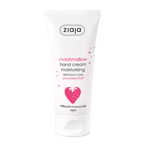 Marshmallow Strawberry Fluff - Hand Cream - Delicious Skin Care