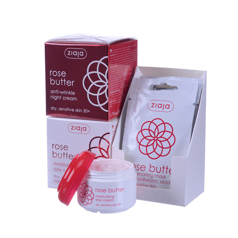 Rose Butter - Special Bundle - Day, Night and 5 Face Masks