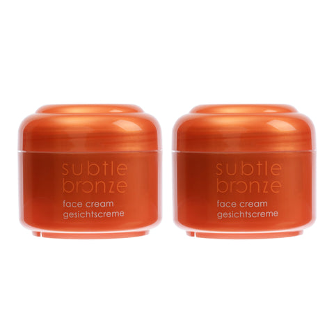 Subtle Bronze Face Cream (Double Pack)- Clearance 50% off