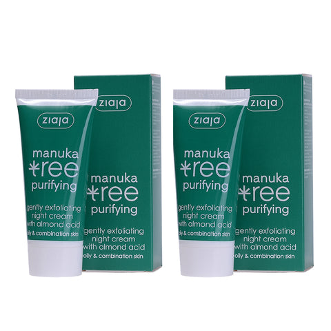 Manuka Tree Night Face Cream (Double Pack) - Clearance 50% off
