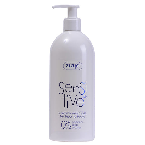 Sensitive Skin - Creamy Wash Gel for Face and Body